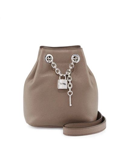 Michael Kors Michael Hadley Medium Messenger In Cinder